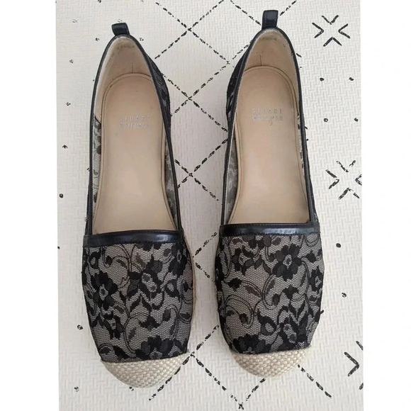 Stuart Weitzman Meshuga Lace Espadrille - Picture 2 of 9